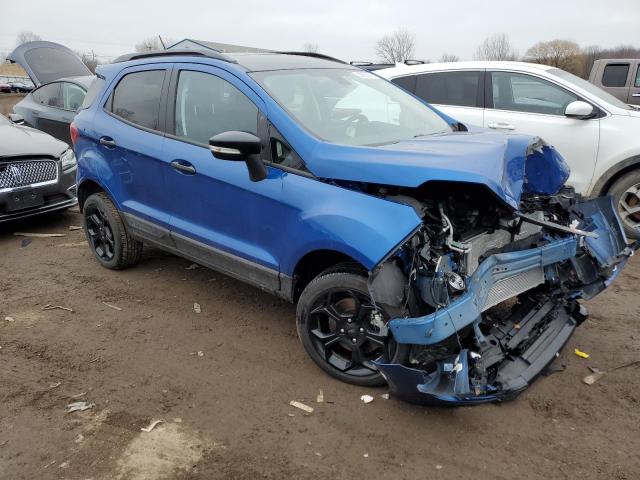 MAJ6S3JL1NC469673 - 2022 FORD ECOSPORT SES BLUE photo 4