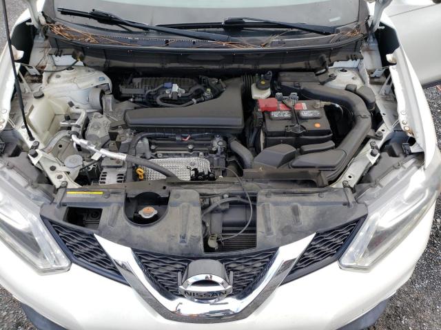 5N1AT2MV7GC815197 - 2016 NISSAN ROGUE S WHITE photo 11