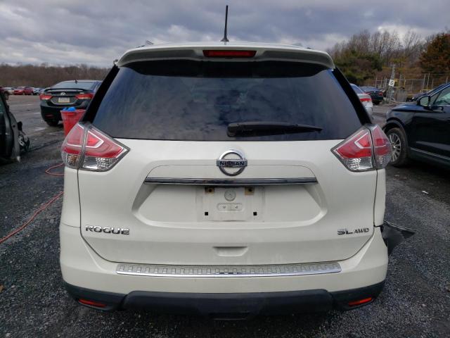 5N1AT2MV7GC815197 - 2016 NISSAN ROGUE S WHITE photo 6