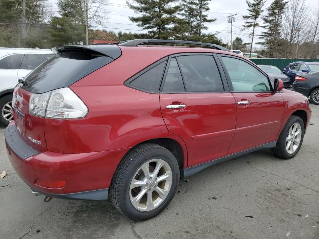 2T2GK31U09C064999 - 2009 LEXUS RX 350 RED photo 3