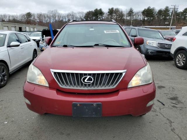 2T2GK31U09C064999 - 2009 LEXUS RX 350 RED photo 5