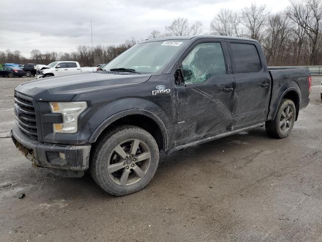 1FTEW1EP5GKE35949 - 2016 FORD F150 SUPERCREW BLACK photo 1