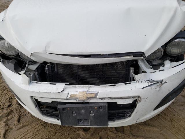 1G1JA6SGXE4158238 - 2014 CHEVROLET SONIC LS WHITE photo 11