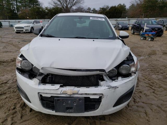 1G1JA6SGXE4158238 - 2014 CHEVROLET SONIC LS WHITE photo 5