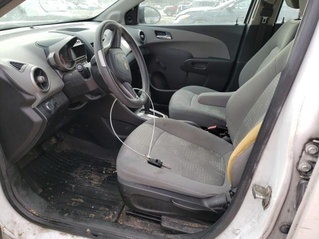 1G1JA6SGXE4158238 - 2014 CHEVROLET SONIC LS WHITE photo 7