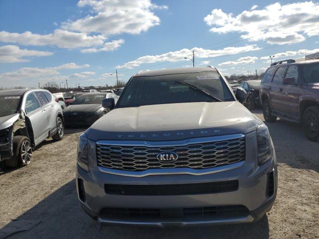 5XYP34HCXLG090641 - 2020 KIA TELLURIDE EX SILVER photo 5