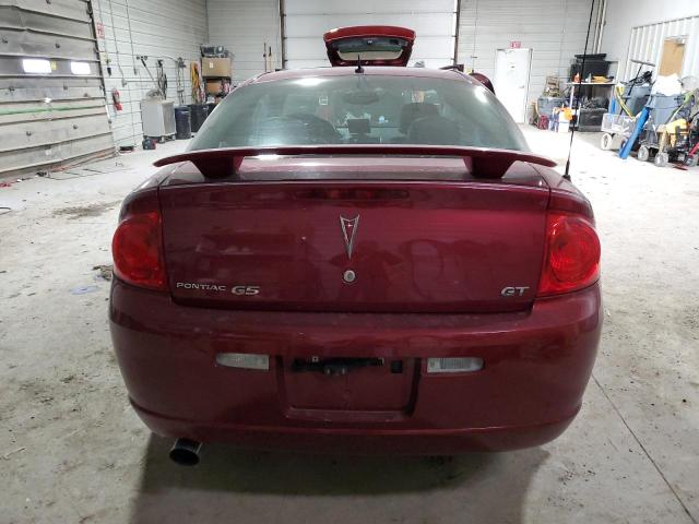 1G2AN18B187304737 - 2008 PONTIAC G5 GT RED photo 6