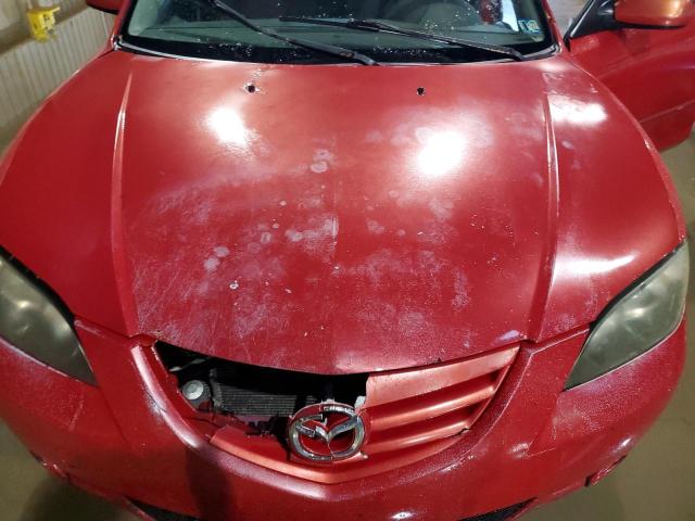 JM1BK323951307602 - 2005 MAZDA 3 S RED photo 11