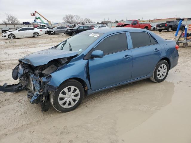 5YFBU4EE3DP217224 - 2013 TOYOTA COROLLA BASE BLUE photo 1