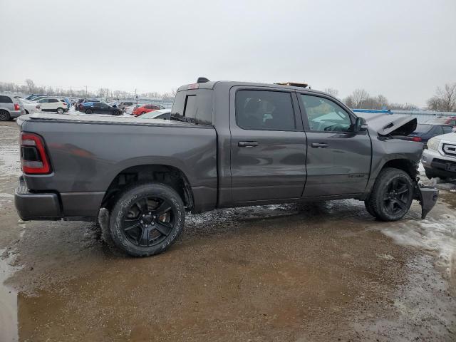 1C6SRFVT4NN338572 - 2022 RAM 1500 SPORT GRAY photo 3