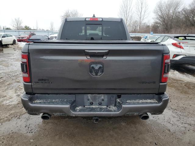 1C6SRFVT4NN338572 - 2022 RAM 1500 SPORT GRAY photo 6