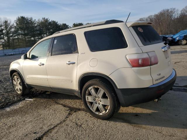 1GKLVNED7AJ142305 - 2010 GMC ACADIA SLT-2 WHITE photo 2