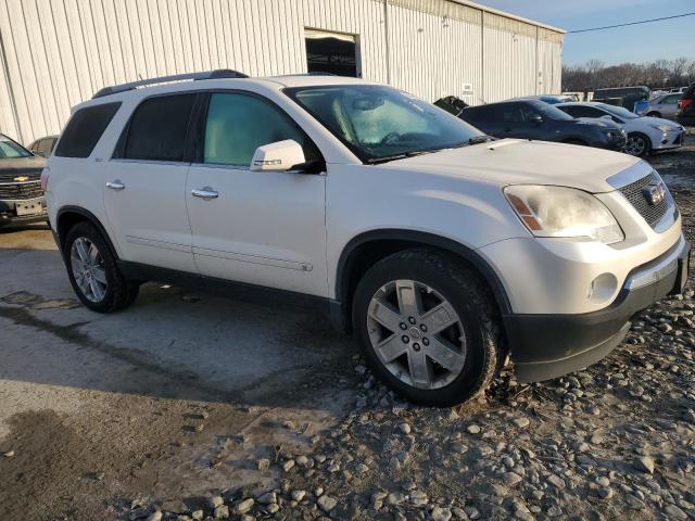 1GKLVNED7AJ142305 - 2010 GMC ACADIA SLT-2 WHITE photo 4