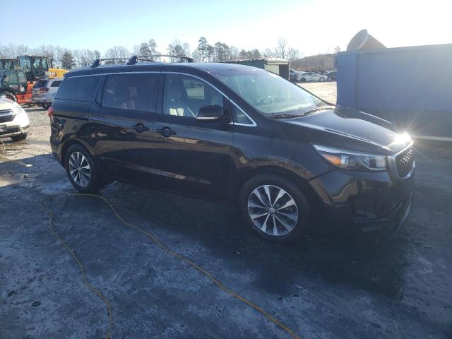 KNDMC5C19G6156054 - 2016 KIA SEDONA EX BLACK photo 4