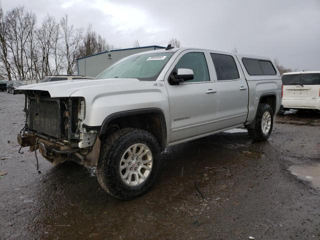 3GTU2MEC3GG201046 - 2016 GMC SIERRA K1500 SLE SILVER photo 1