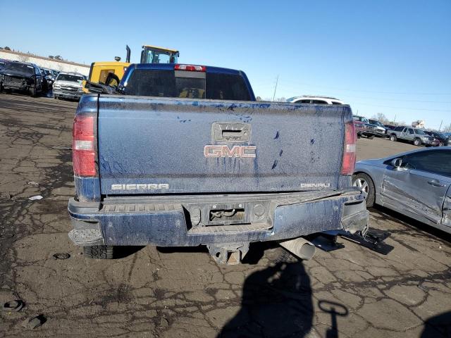 1GT12UE84GF247131 - 2016 GMC SIERRA K2500 DENALI BLUE photo 6