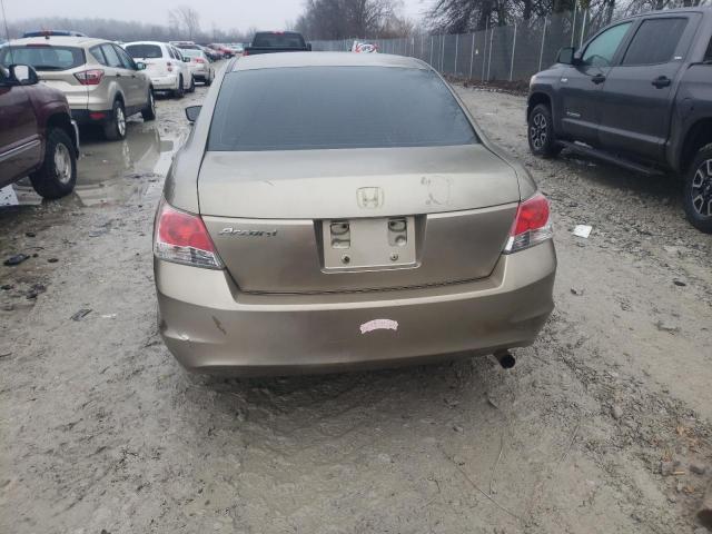 1HGCP26389A046495 - 2009 HONDA ACCORD LX GOLD photo 6