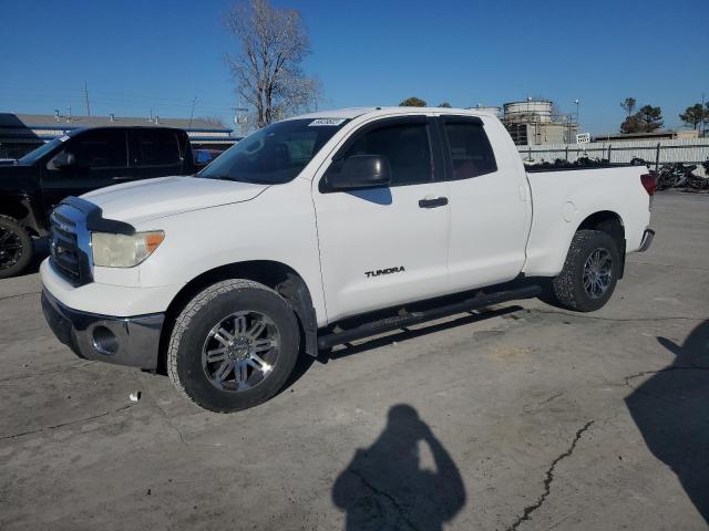 5TFRM5F18AX015248 - 2010 TOYOTA TUNDRA DOUBLE CAB SR5 WHITE photo 1