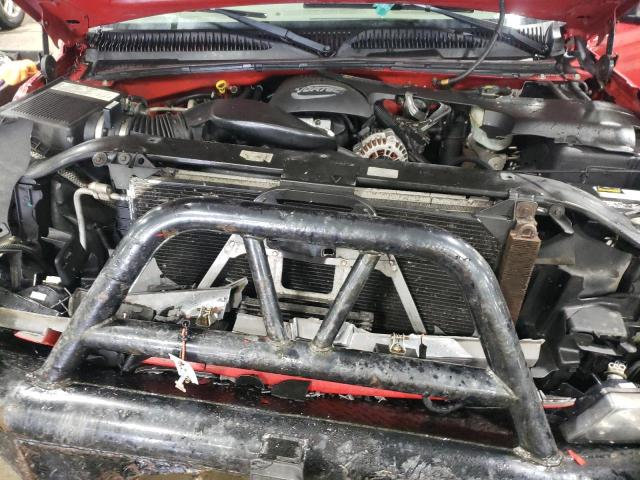 2GCEK13T541312210 - 2004 CHEVROLET SILVERADO K1500 RED photo 11