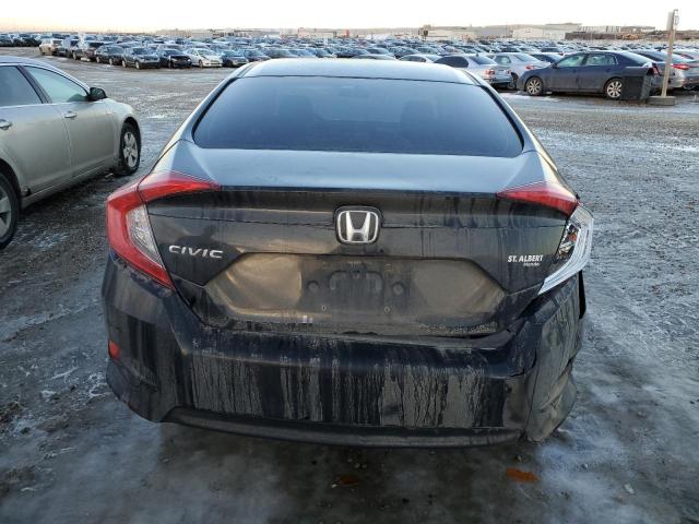 2HGFC2F54JH043979 - 2018 HONDA CIVIC LX BLACK photo 6