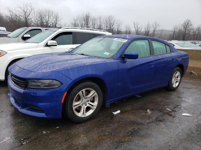 2C3CDXBG2LH123694 - 2020 DODGE CHARGER SXT BLUE photo 1