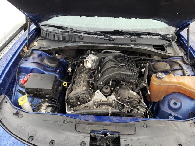 2C3CDXBG2LH123694 - 2020 DODGE CHARGER SXT BLUE photo 11