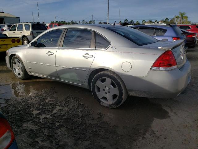 2G1WD58C281343993 - 2008 CHEVROLET IMPALA SUPER SPORT SILVER photo 2