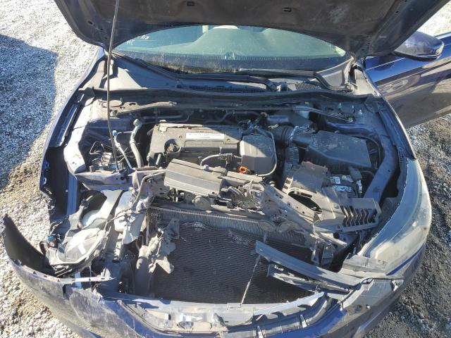 1HGCR2F75FA007842 - 2015 HONDA ACCORD EX BLUE photo 11