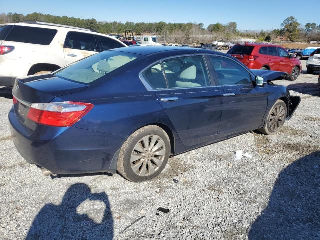 1HGCR2F75FA007842 - 2015 HONDA ACCORD EX BLUE photo 3