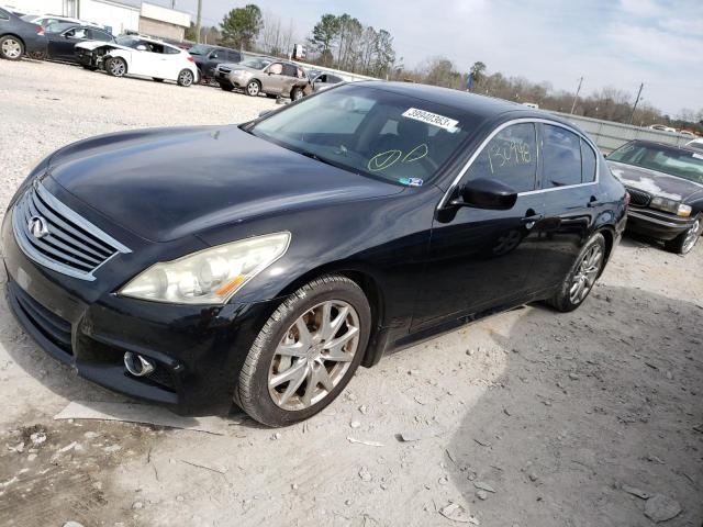 JN1CV6AP2CM625948 - 2012 INFINITI G37 BASE BLACK photo 1