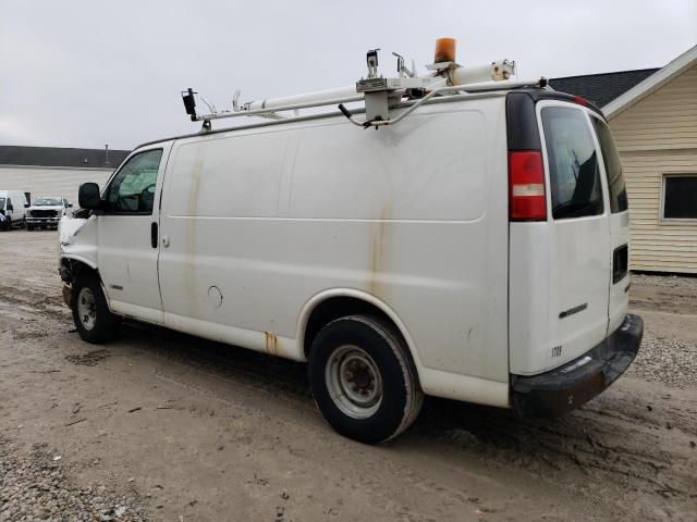 1GCGG25V461191709 - 2006 CHEVROLET EXPRESS G2 WHITE photo 2