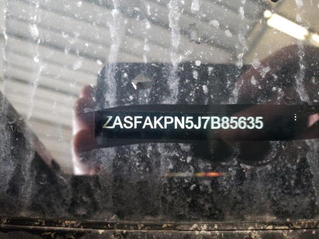 ZASFAKPN5J7B85635 - 2018 ALFA ROMEO STELVIO SPORT أزرق صورة 13