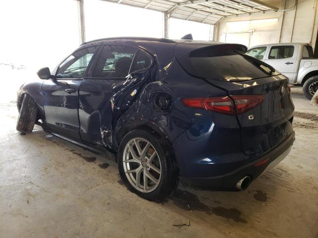 ZASFAKPN5J7B85635 - 2018 ALFA ROMEO STELVIO SPORT أزرق صورة 2