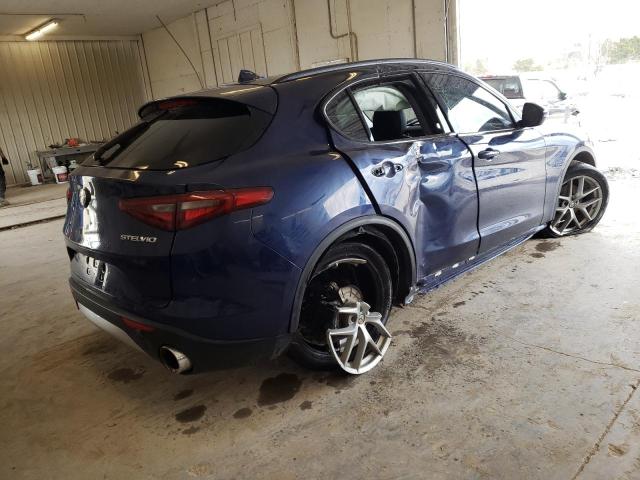 ZASFAKPN5J7B85635 - 2018 ALFA ROMEO STELVIO SPORT أزرق صورة 3