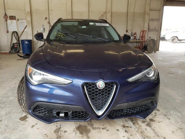ZASFAKPN5J7B85635 - 2018 ALFA ROMEO STELVIO SPORT أزرق صورة 5