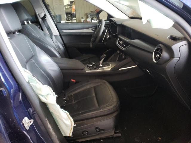 ZASFAKPN5J7B85635 - 2018 ALFA ROMEO STELVIO SPORT أزرق صورة 7