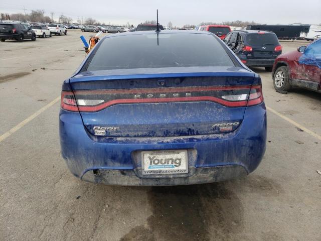 1C3CDFDH9ED865171 - 2014 DODGE DART SE AERO BLUE photo 6