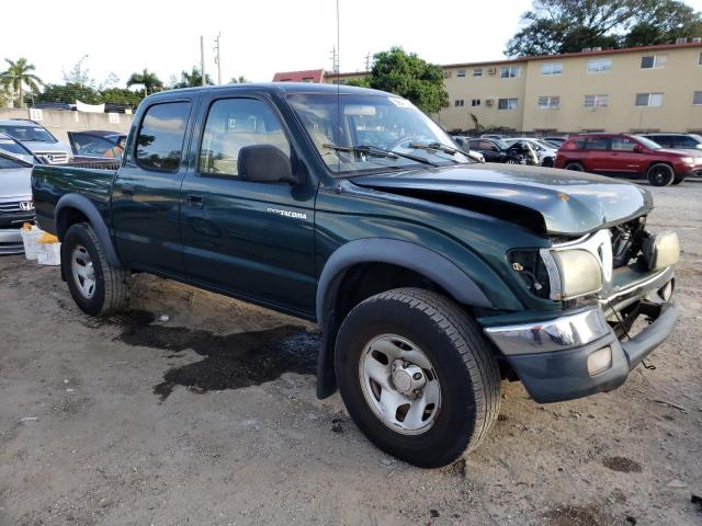 5TEGN92N32Z116275 - 2002 TOYOTA TACOMA DOUBLE CAB PRERUNNER GREEN photo 4