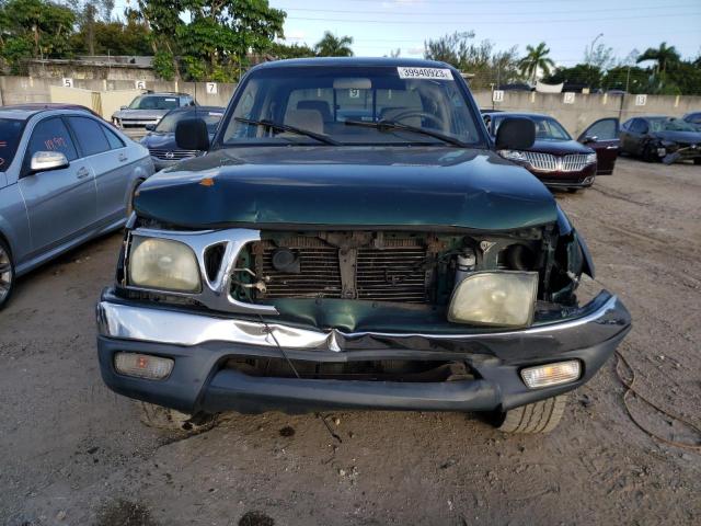 5TEGN92N32Z116275 - 2002 TOYOTA TACOMA DOUBLE CAB PRERUNNER GREEN photo 5