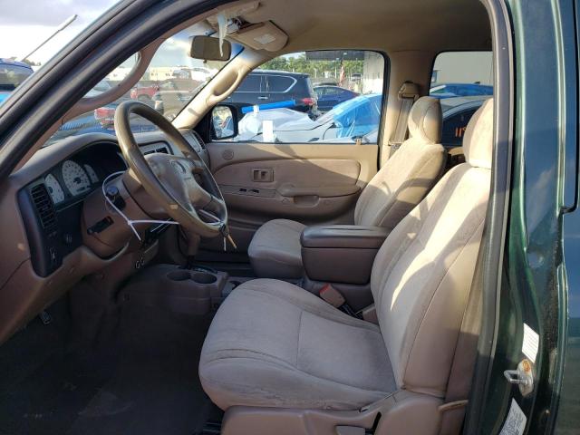 5TEGN92N32Z116275 - 2002 TOYOTA TACOMA DOUBLE CAB PRERUNNER GREEN photo 7