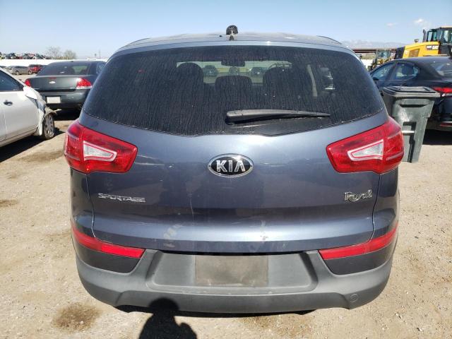 KNDPB3A20D7364491 - 2013 KIA SPORTAGE B BLUE photo 6