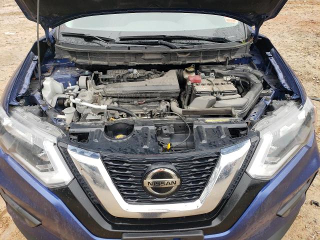 JN8AT2MV4LW123707 - 2020 NISSAN ROGUE S BLUE photo 12