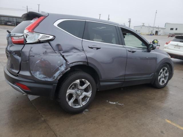 7FARW1H87HE035402 - 2017 HONDA CR-V EXL GRAY photo 3