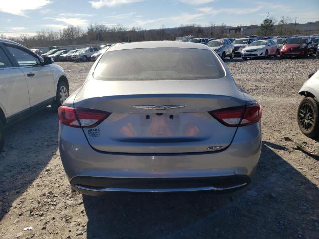 1C3CCCAB9GN143827 - 2016 CHRYSLER 200 LIMITED SILVER photo 6