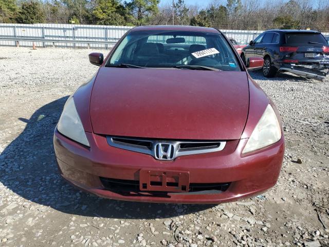 1HGCM66515A032336 - 2005 HONDA ACCORD EX BURGUNDY photo 5