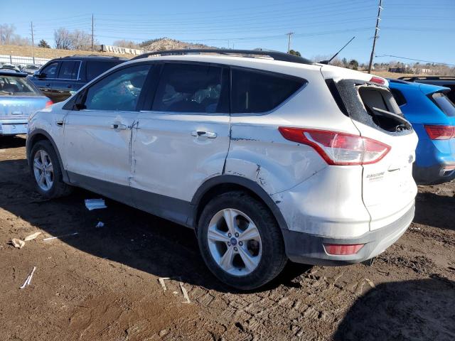 1FMCU0GX8DUB95702 - 2013 FORD ESCAPE SE WHITE photo 2