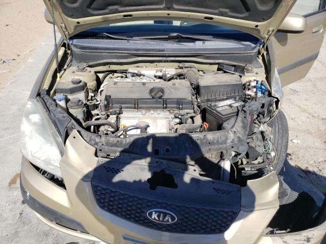 KNADE223496521509 - 2009 KIA RIO BASE GOLD photo 11