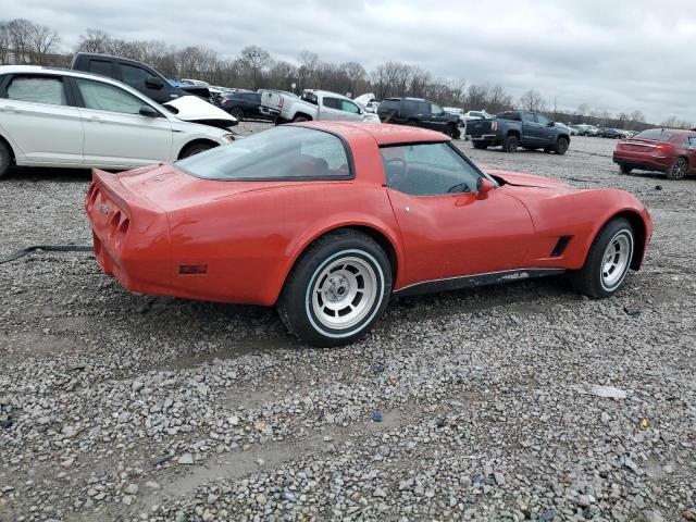 1Z878AS417077 - 1980 CHEVROLET CORVETTE RED photo 3