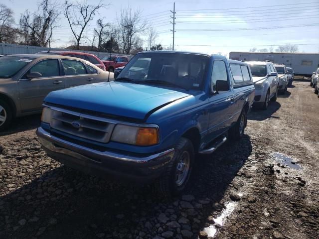 1FTCR10U5TUD56839 - 1996 FORD RANGER BLUE photo 1