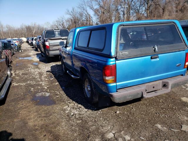 1FTCR10U5TUD56839 - 1996 FORD RANGER BLUE photo 2